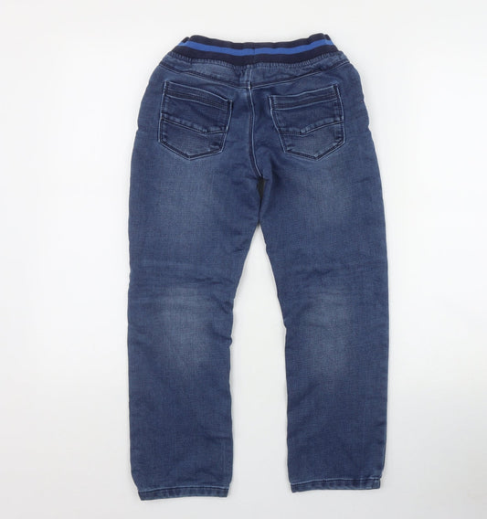 Dunnes Stores Boys Blue Cotton Straight Jeans Size 9 Months Regular Pullover