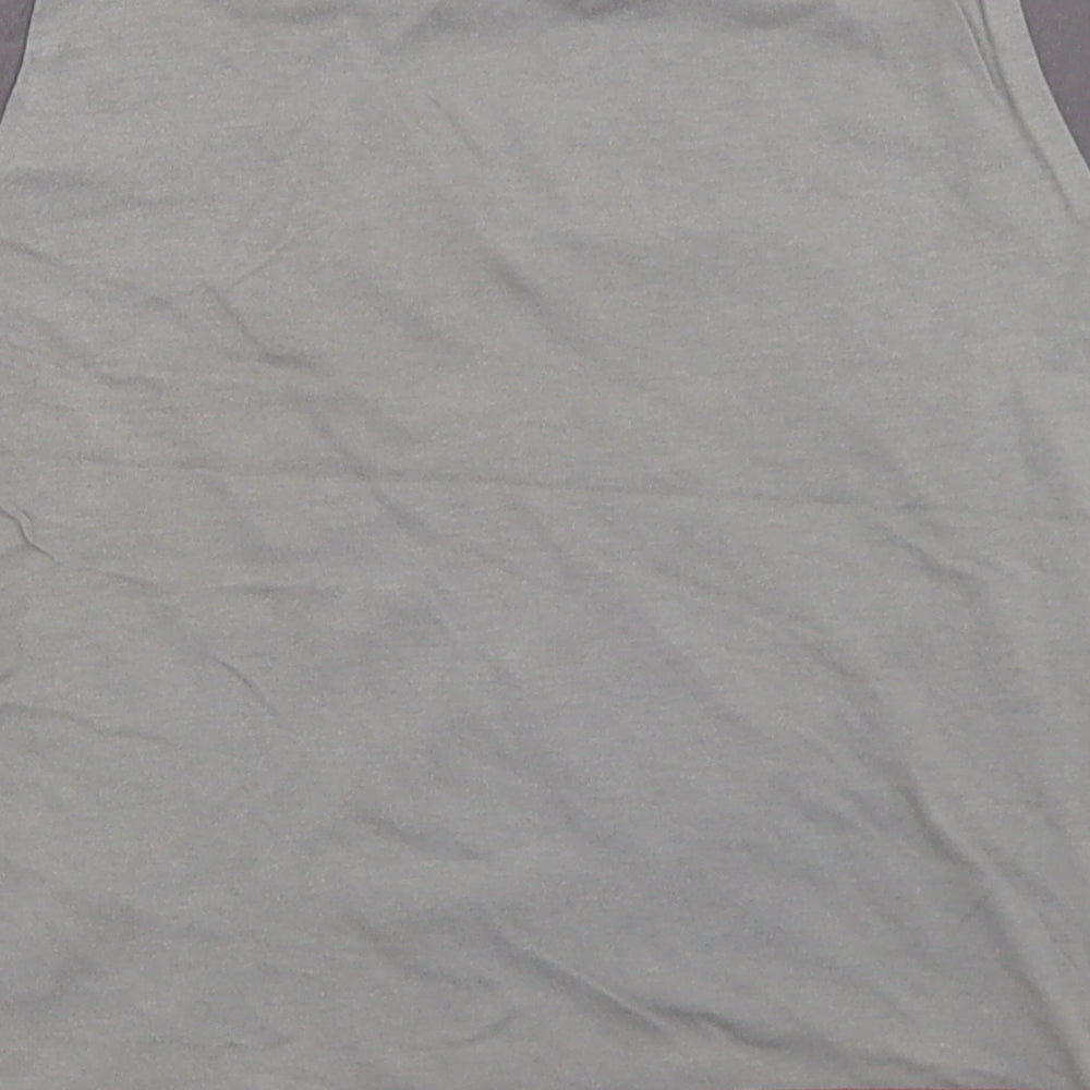 Marks and Spencer Boys Grey Cotton Basic T-Shirt Size 3-4 Years Crew Neck - Liverpool FC