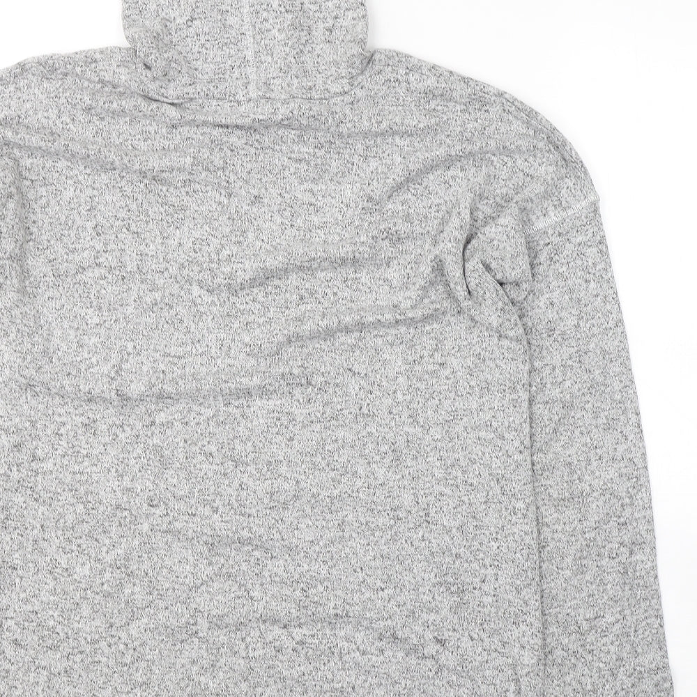 Marks and Spencer Womens Grey Viscose Pullover Sweatshirt Size 12 Pullover