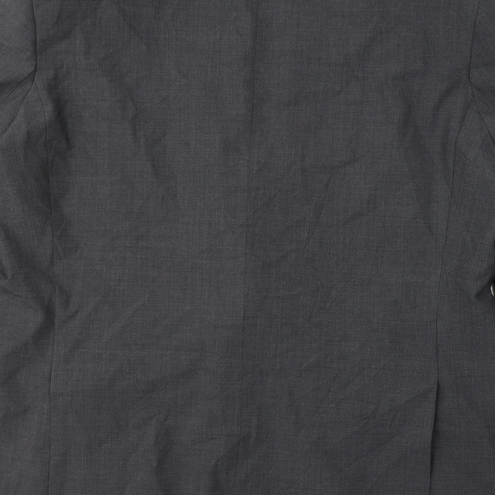 Marks and Spencer Mens Grey Polyester Jacket Suit Jacket Size XL