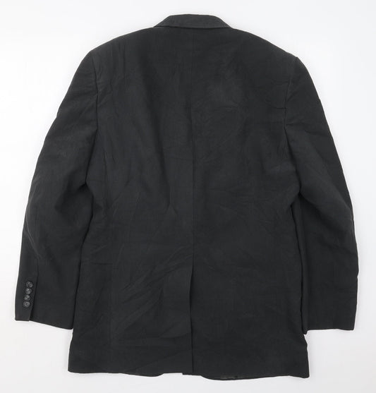 Marks and Spencer Mens Grey Polyester Jacket Suit Jacket Size 38
