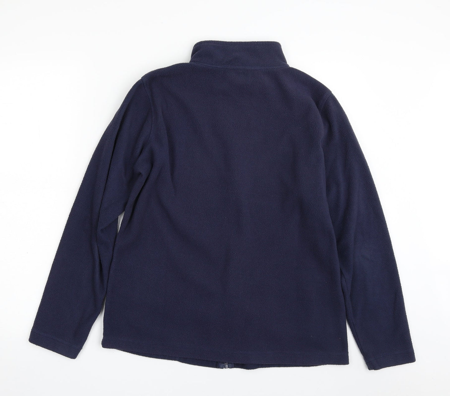 Anthology Womens Blue Jacket Size 12 Zip - Size 12-14