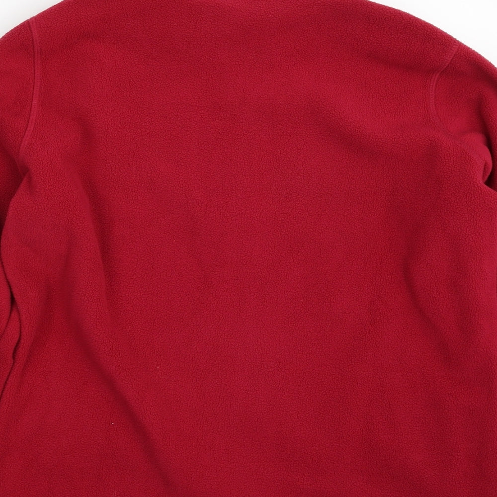 Anthology Womens Pink Jacket Size 12 Zip