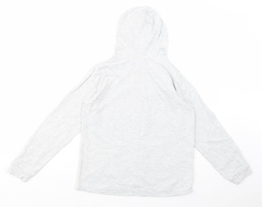 Peacocks Girls Grey Cotton Pullover Hoodie Size 12-13 Years Pullover - Sweet Dreams
