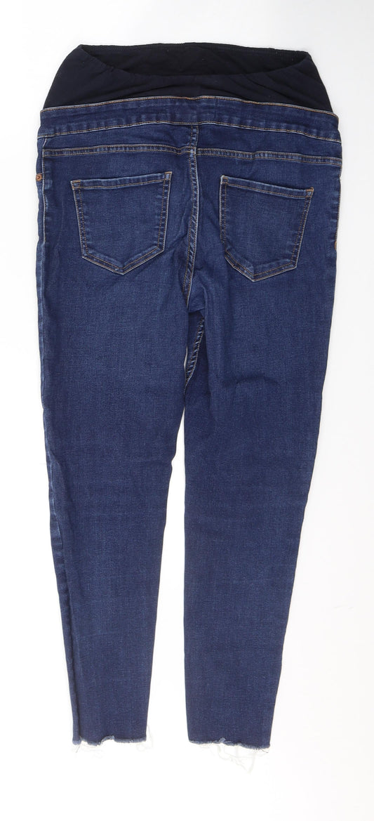 New Look Womens Blue Cotton Jegging Jeans Size 10 L25 in Regular