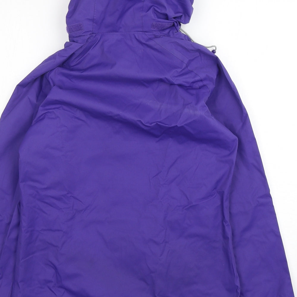 Hi Gear Womens Purple Rain Coat Coat Size 8 Zip