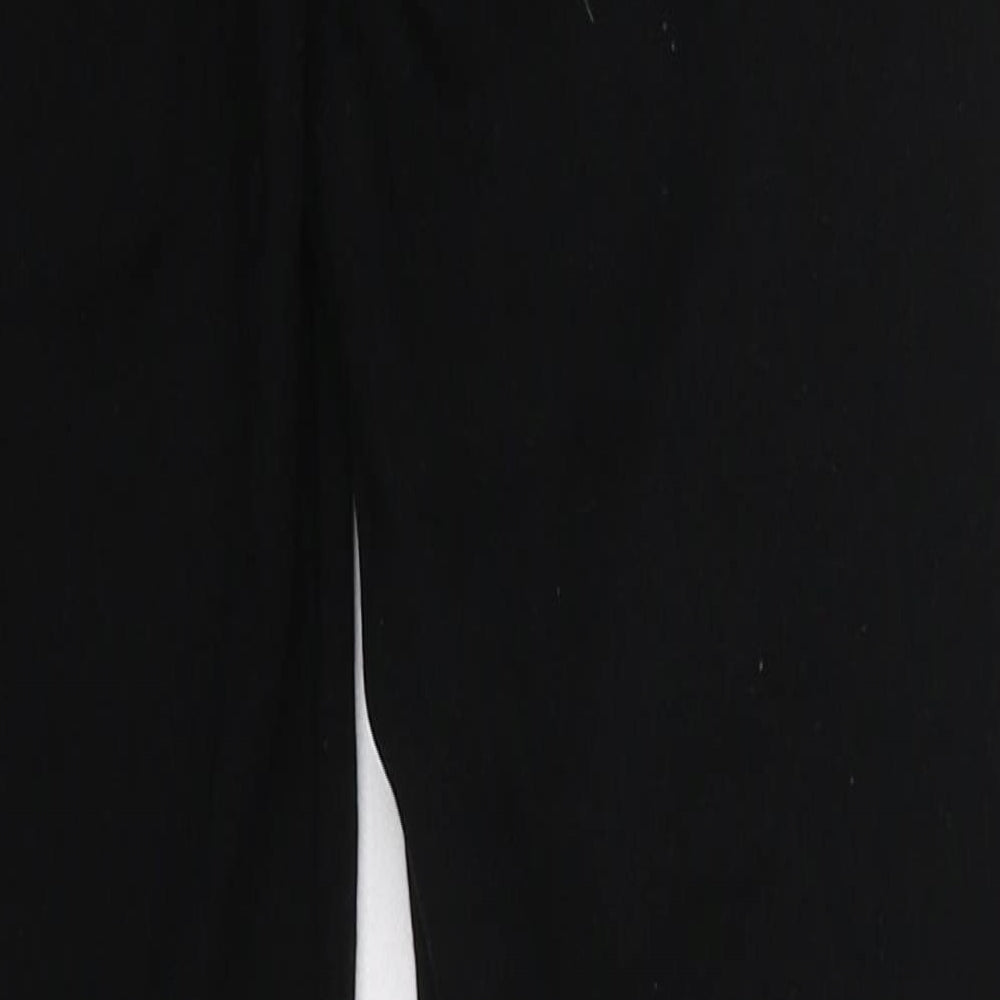 H&M Womens Black Cotton Carrot Leggings Size S L26 in