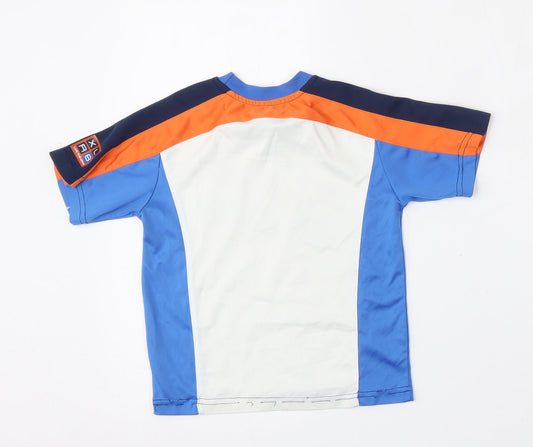 Dunnes Stores Boys Multicoloured Polyester Basic T-Shirt Size 5 Years Round Neck - Gaming