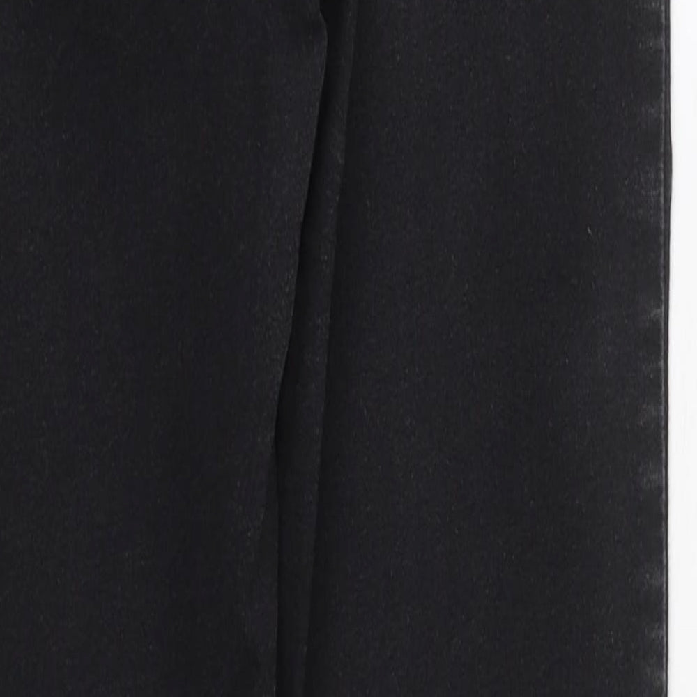 Marks and Spencer Womens Black Cotton Jegging Jeans Size 8 L25 in Regular