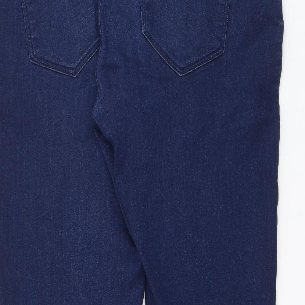 Papaya Womens Blue Cotton Jegging Jeans Size 10 L27 in Regular