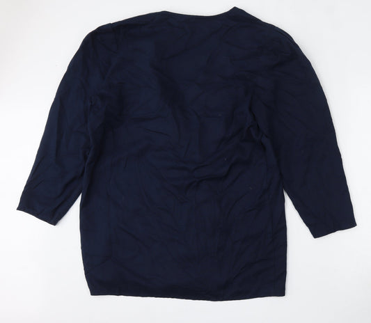 Berketex Womens Blue Jacket Size 18 Button