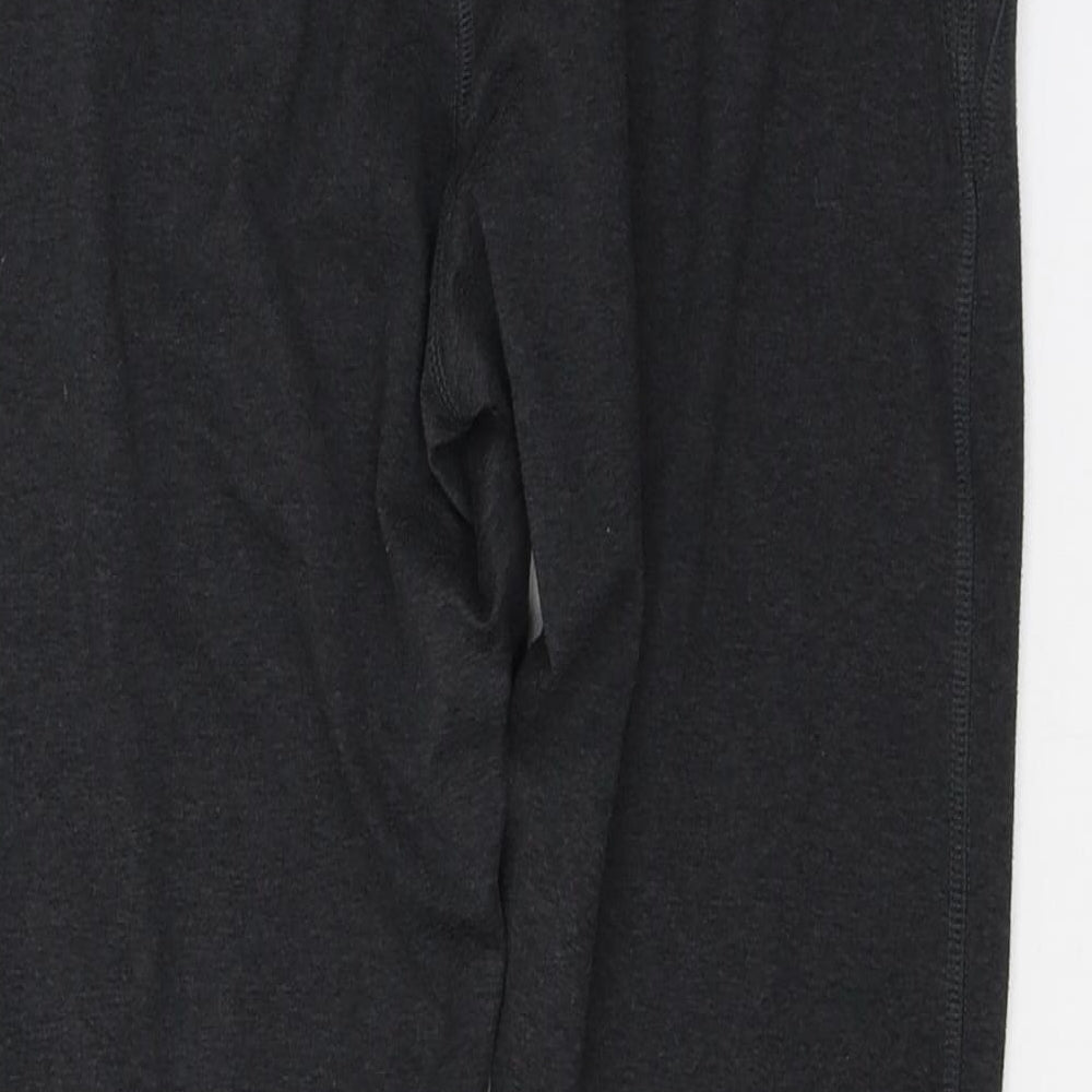 Dunnes Stores Womens Grey Polyester Cropped Leggings Size M L22 in Regular Pullover