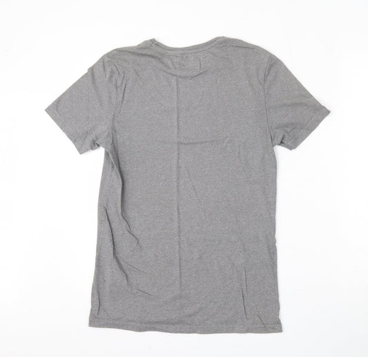 F&F Mens Grey Cotton T-Shirt Size XS Round Neck - Hello weekend