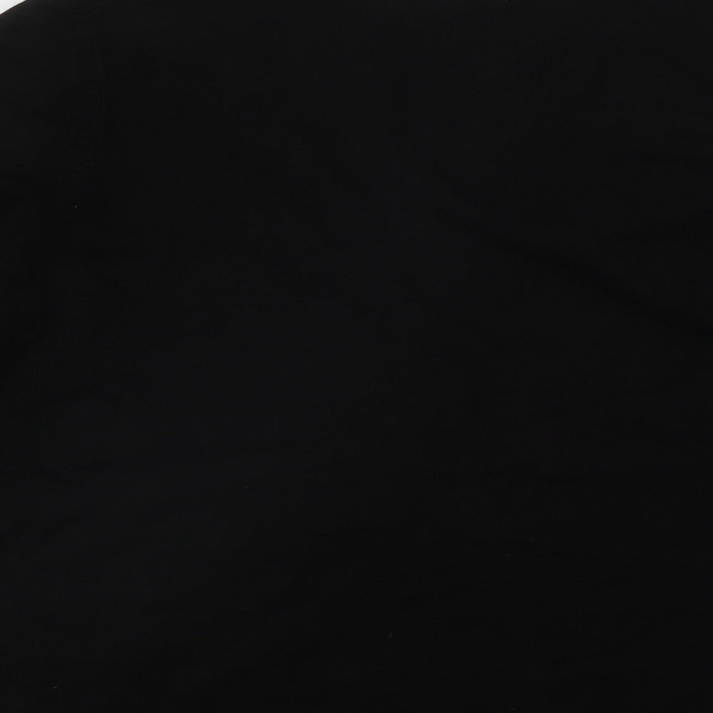 Marks and Spencer Womens Black V-Neck Polyester Cardigan Jumper One Size