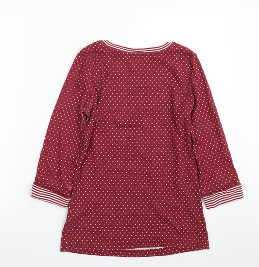 AJC Womens Purple Geometric 100% Cotton Pullover Sweatshirt Size XS Pullover - 79