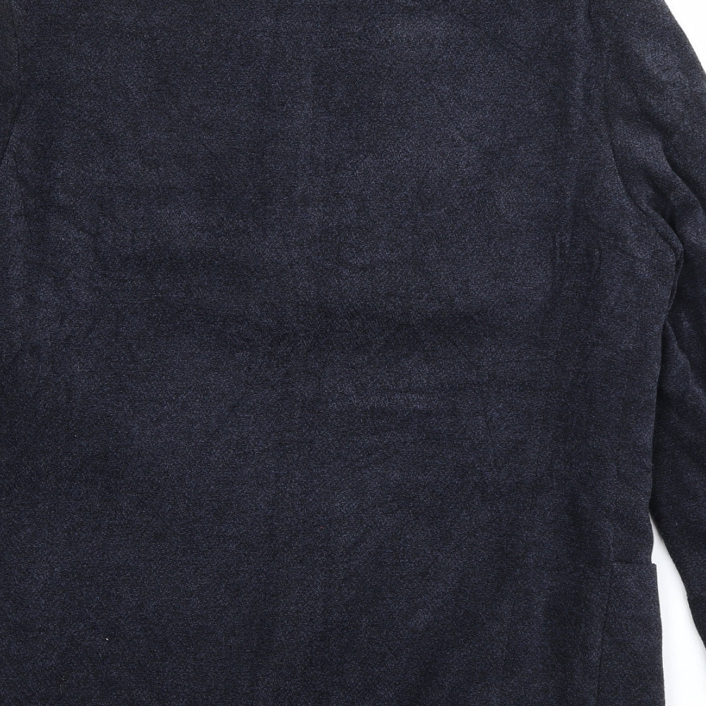Marks and Spencer Mens Blue Viscose Jacket Blazer Size M