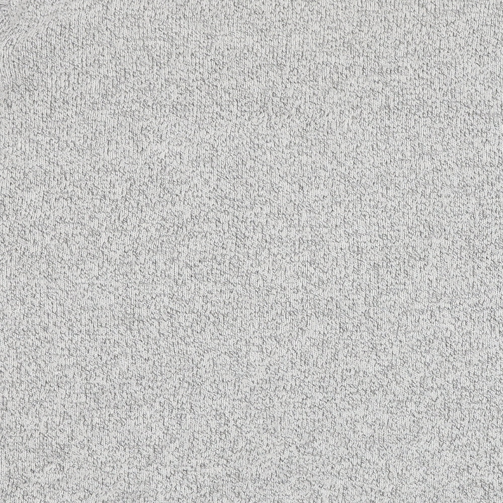 Damart Womens Grey V-Neck Acrylic Pullover Jumper Size 30 - Flower