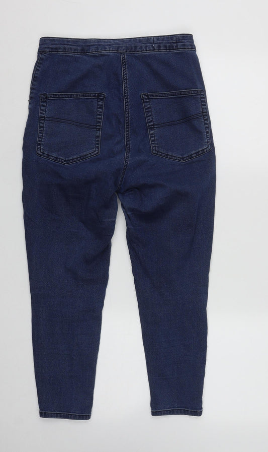 COLLUSION Womens Blue Cotton Jegging Jeans Size 28 in L22 in Regular
