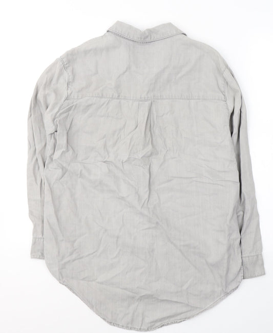 NEXT Womens Grey Jacket Size 8 Button