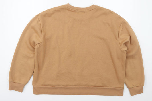 Primark Womens Beige Polyester Pullover Sweatshirt Size 14 Pullover - Venice