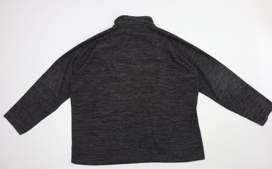 Mountain Warehouse Mens Grey  Polyester Pullover Sweatshirt Size 2XL