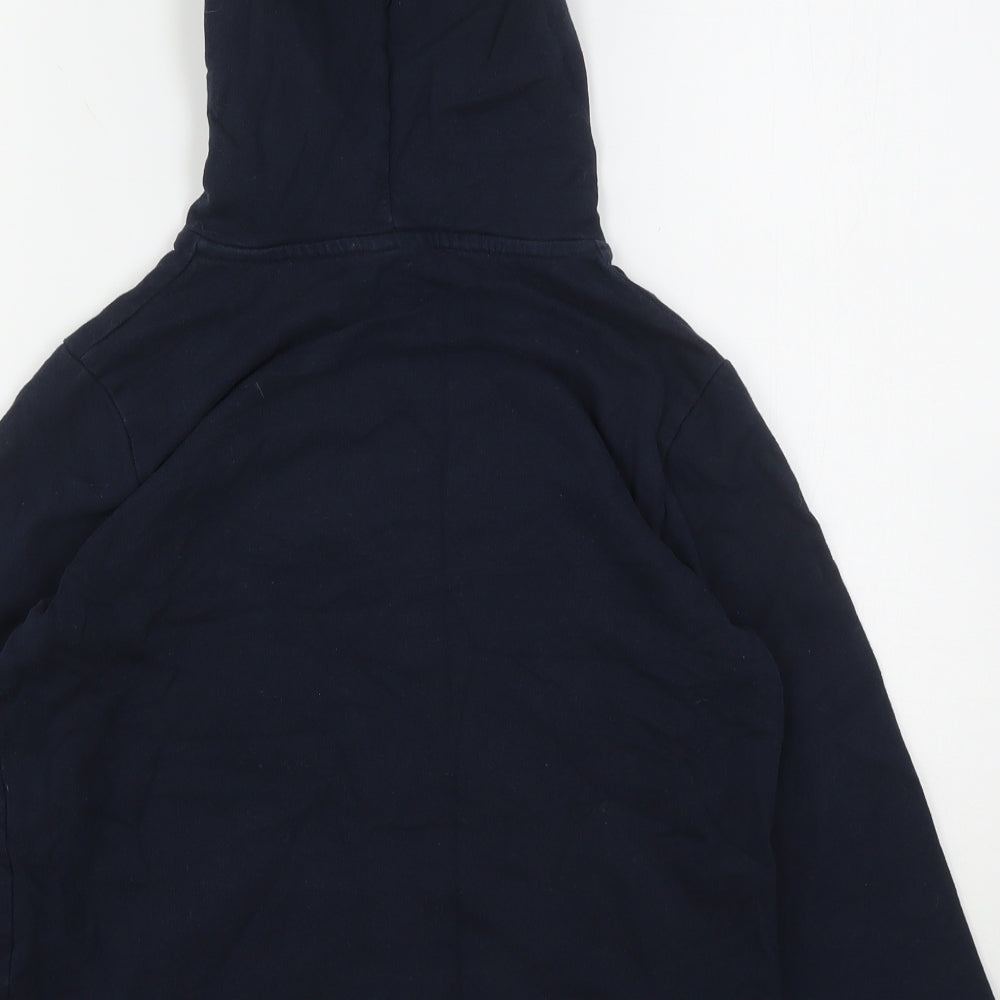 Closure Boys Blue Cotton Pullover Hoodie Size 12-13 Years