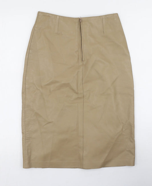 New Look Womens Brown Polyester Mini Skirt Size 8