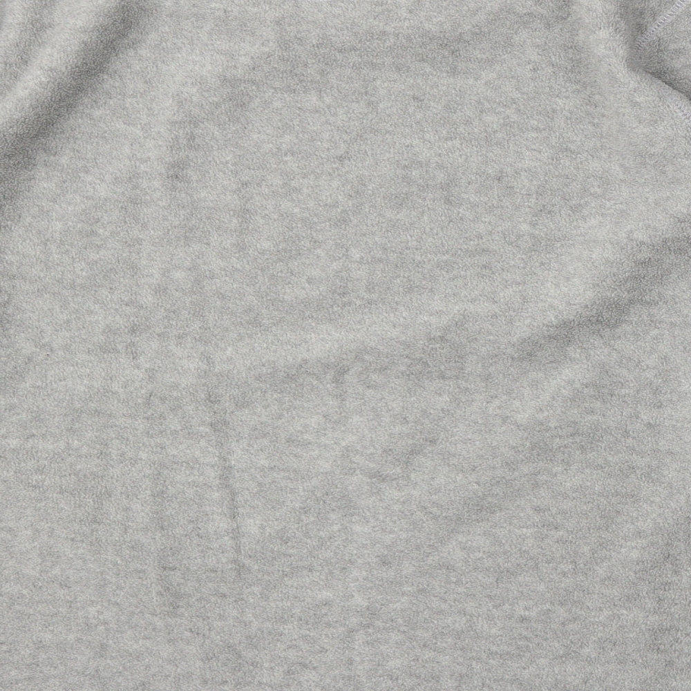 Cedar Wood State Mens Grey Polyester Pullover Sweatshirt Size M