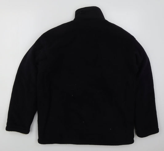 Union Blues Mens Black Jacket Size S Zip