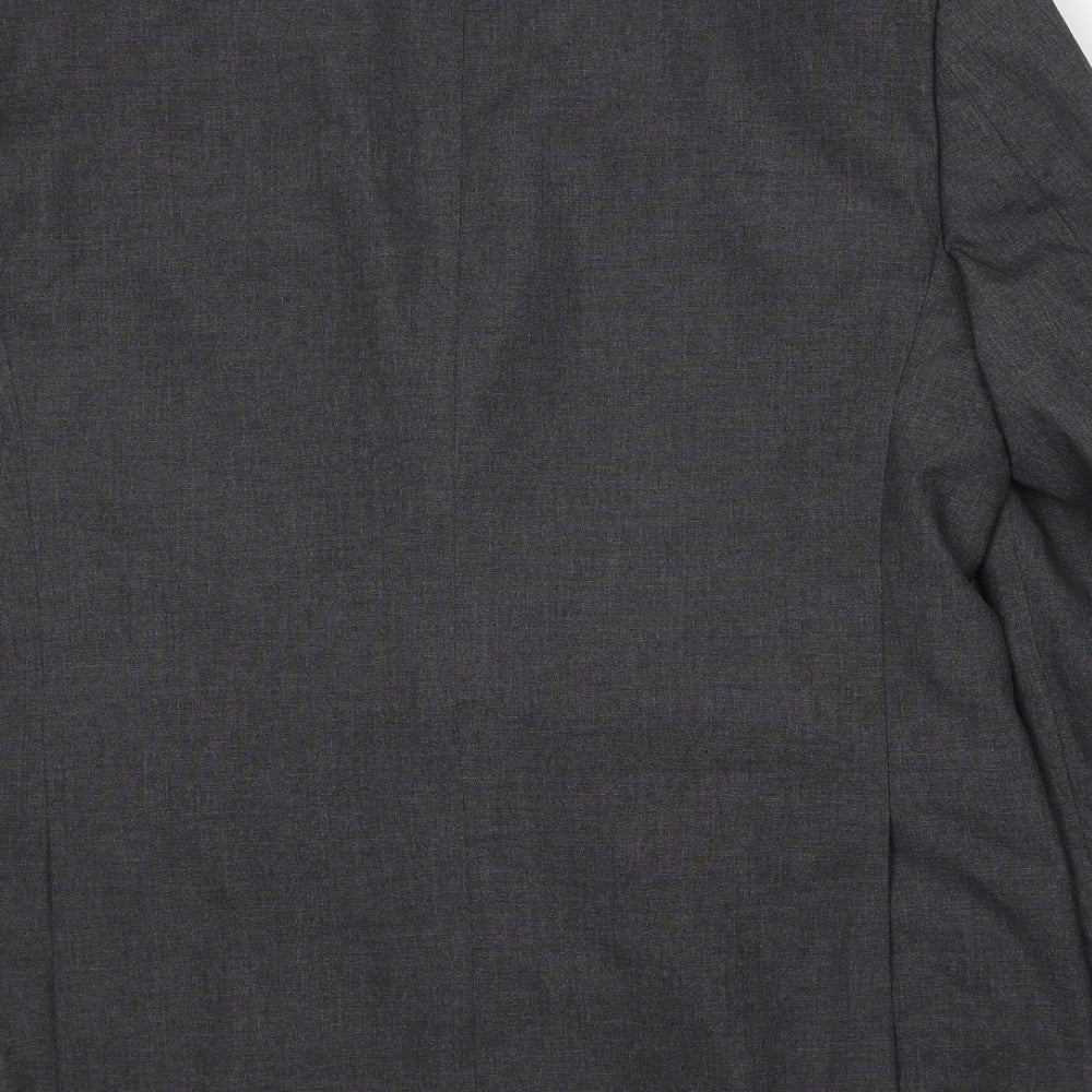 Marks and Spencer Mens Grey Polyester Jacket Suit Jacket Size M