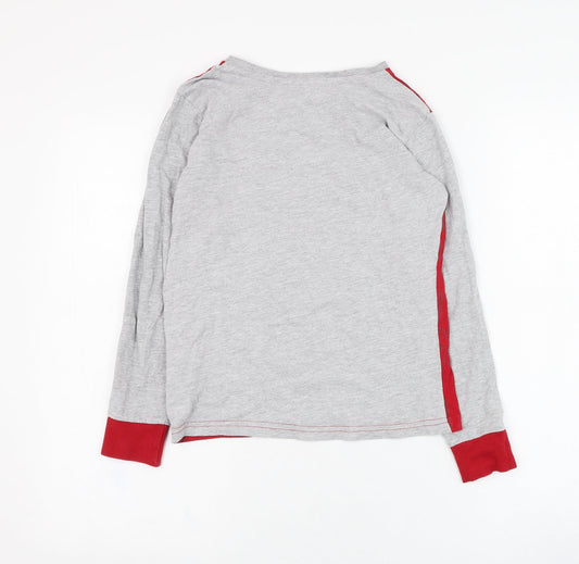 Dunnes Stores Boys Red Cotton Basic T-Shirt Size 9-10 Years Round Neck Pullover - Liverpool Football Club