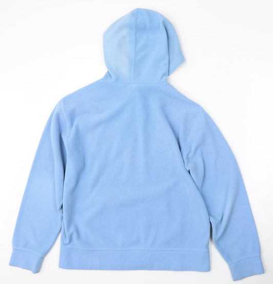 Old Navy Womens Blue Polyester Pullover Hoodie Size M