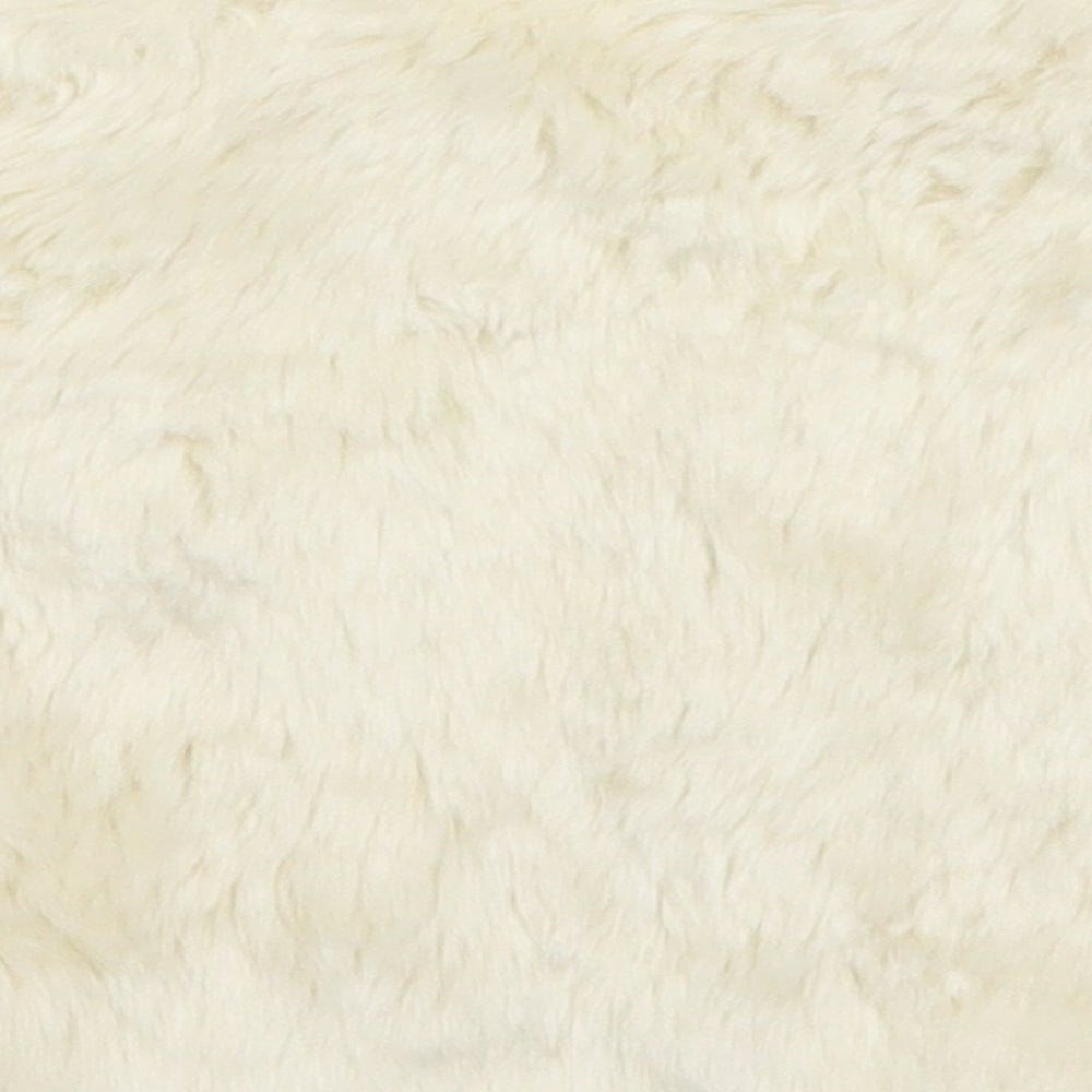 BHS Girls White Jacket Waistcoat Size 5-6 Years Button - Faux Fur