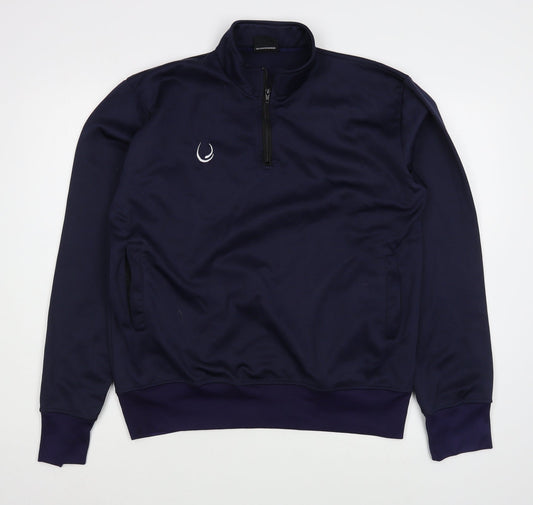 Element Teamwear Mens Blue Jacket Size S Zip