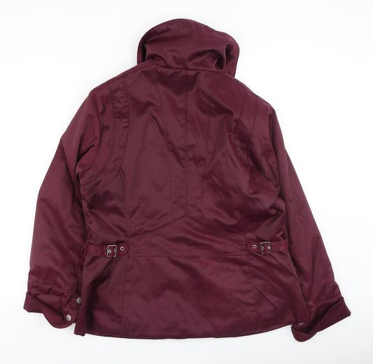 Roman Womens Red Jacket Coatigan Size M