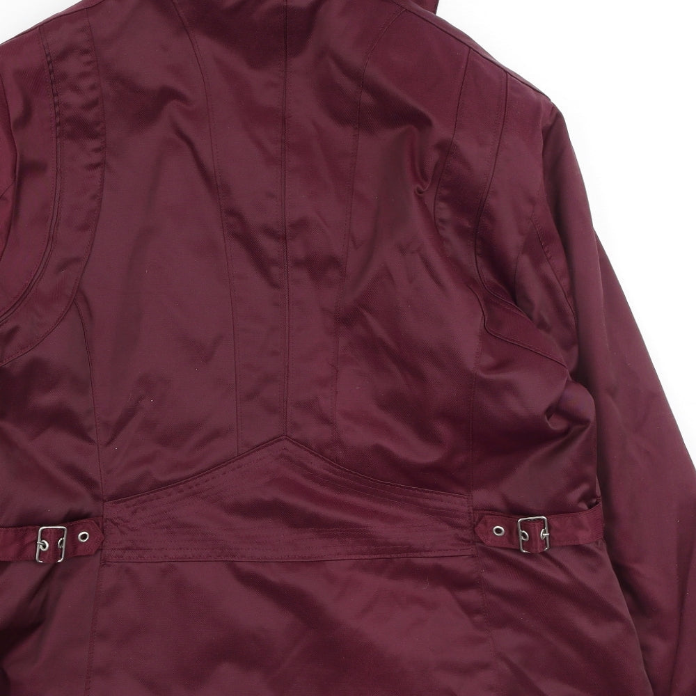 Roman Womens Red Jacket Coatigan Size M