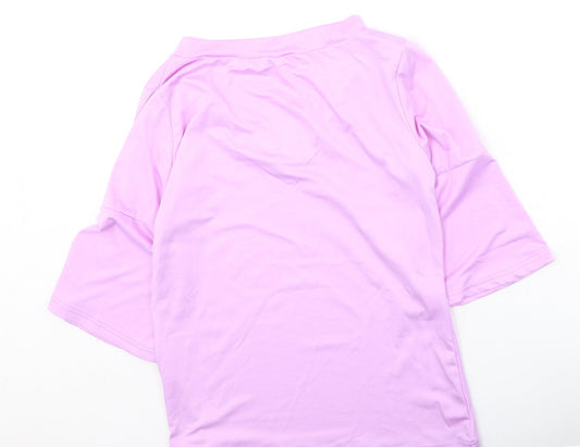 Preworn Womens Polyester Basic Blouse Size M Scoop Neck