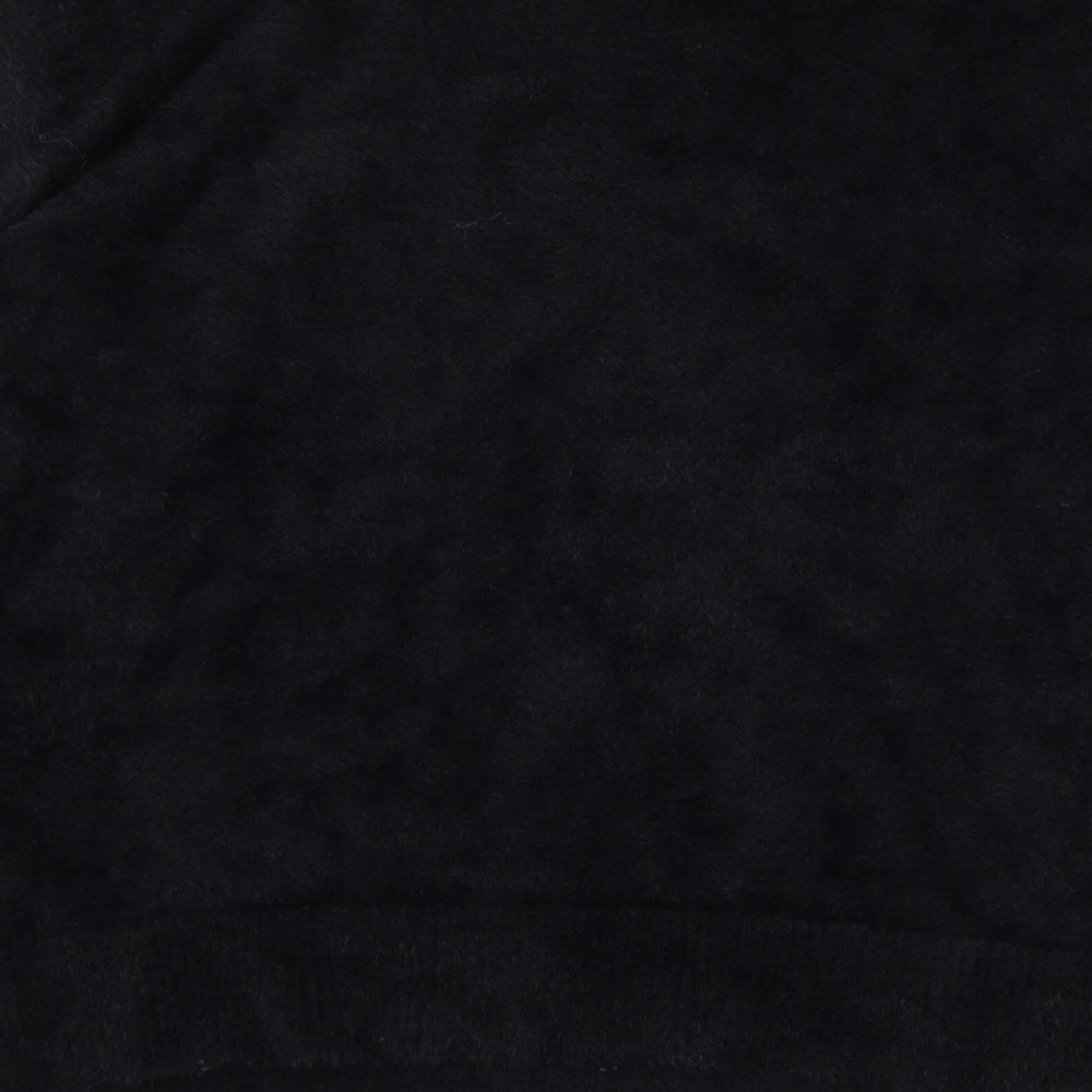 Primark Womens Black Nylon Pullover Sweatshirt Size 10 Pullover