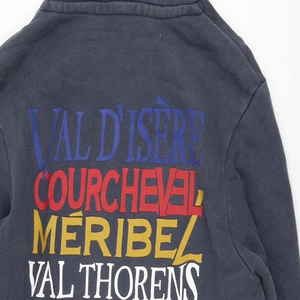 Jack Wills Mens Blue  Cotton Pullover Hoodie Size XS