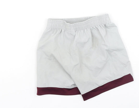 Umbro Boys Grey Polyester Sweat Shorts Size 2-3 Years Regular