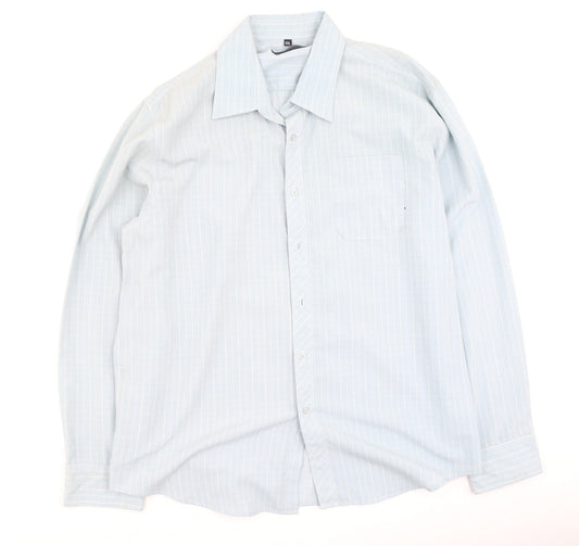 simon clare Mens Blue Polyester Polo Size 2XL Collared