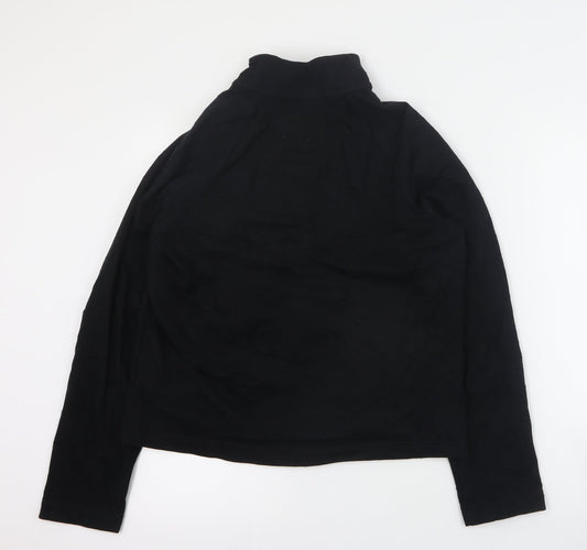 Marks and Spencer Womens Black Jacket Size 14 Zip