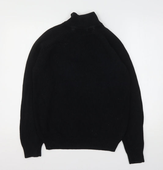 Haworth Mens Black Cotton Pullover Sweatshirt Size M