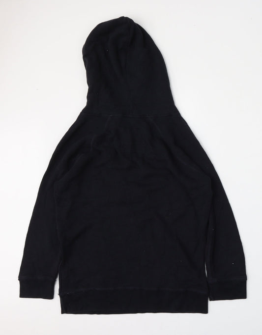 Hollister Womens Black Cotton Pullover Sweatshirt Size S