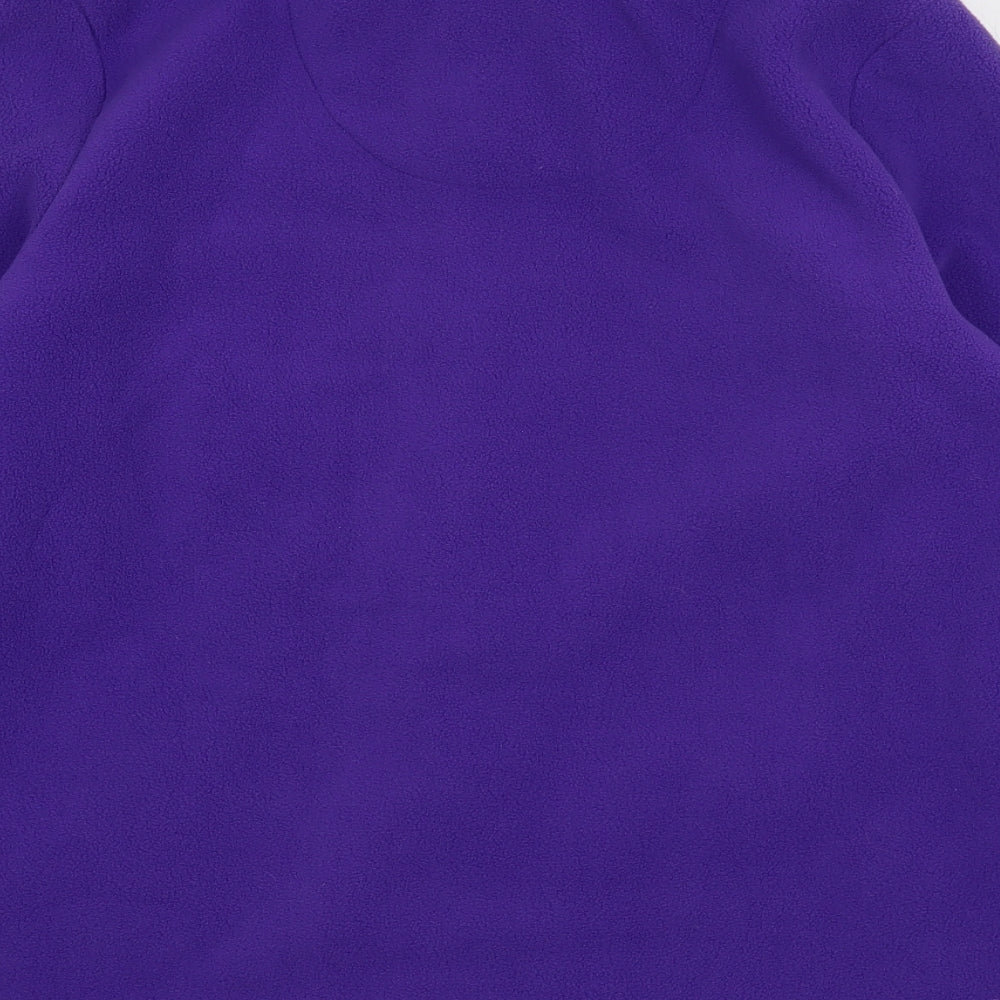 Marks and Spencer Womens Purple Jacket Size 12 Zip