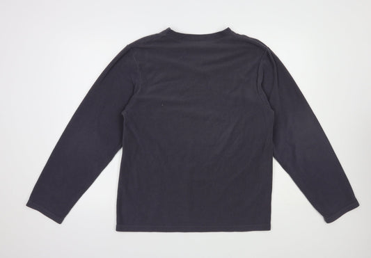 Urban Spirit Mens Grey Polyester Pullover Sweatshirt Size S