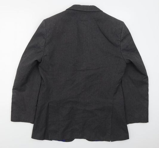 Marks and Spencer Mens Grey Polyester Jacket Suit Jacket Size 40