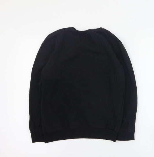Primark Boys Black Polyester Pullover Sweatshirt Size L Pullover - Fortnite