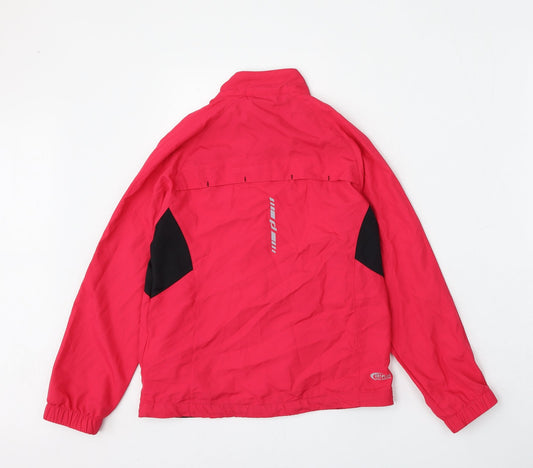 PRO TOUCH Girls Pink Jacket Size 8 Years Zip