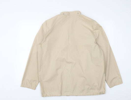 St Micheal Womens Beige Jacket Size 18 Zip